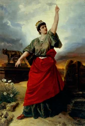 Allegorie der Vereinigung Italiens, von Antonio Muzzi