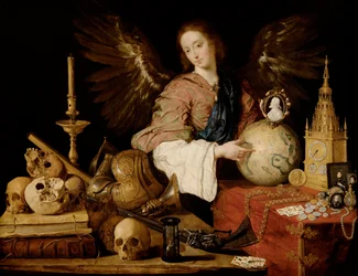 Allegorie der Eitelkeit (Detail)