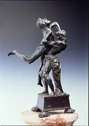 Herkules und Antäus, um 1475-80