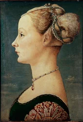 Porträt einer jungen Frau (oder Porträt einer Dame)