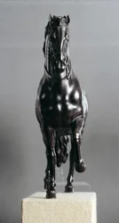 Ein schreitendes Pferd, ca. 1600 (Bronzeguss)