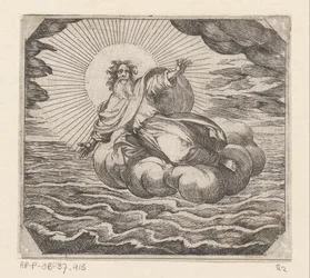 Gott erschafft Himmel und Erde