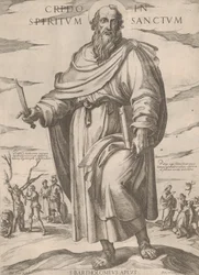 Der heilige Bartholomäus aus der Serie 