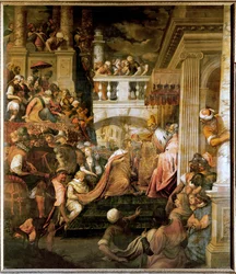 Krönung von Baudoin I., Kaiser von Byzanz