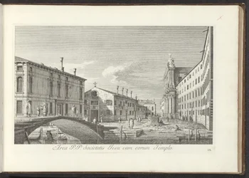 Ansicht des Campo dei Gesuiti in Venedig