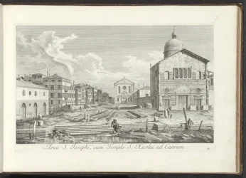 Ansicht der Chiesa di San Giuseppe di Castello in Venedig