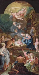 Anbetung der Hirten, Mitte des 18. Jahrhunderts