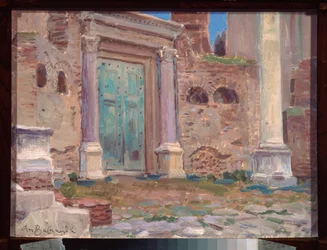 Der Tempel des Janus in Rom