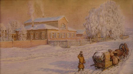 Unser Haus in Ryabovo
