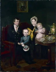 Familienporträt, 1837