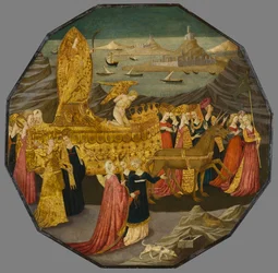 Der Triumph der Keuschheit, ca. 1450-1460