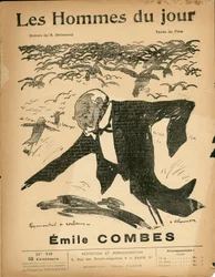 Titelblatt von „Les Hommes du jour“, Nummer 10