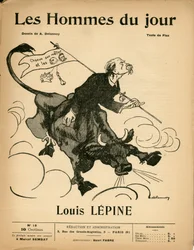 Titelblatt von „Les Hommes du jour“, Nummer 15