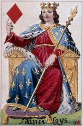 Darstellung von König Ludwig dem Heiligen