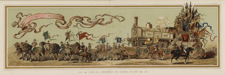 50. Jahrestag der belgischen Eisenbahnen