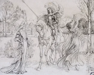 Begrüßung des Ritters, ca. 1880-1932