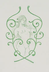 Schlussvignette für Charles Baudelaire, Les Fleurs du Mal