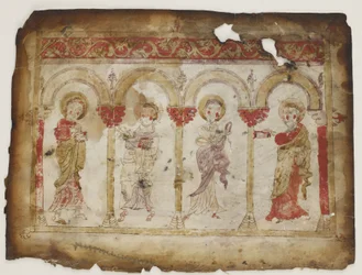 Porträt der Evangelisten aus einem Evangelium