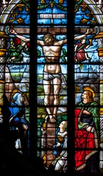 Kathedrale Sainte-Marie, Auch, Gers, 2018 (Buntglasfenster)