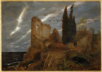 Ruine am Meer