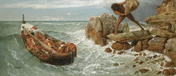 Odysseus und Polyphemus, 1896