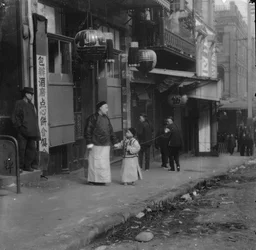 Eine Familie aus dem Konsulat, Chinatown, San Francisco