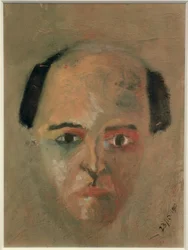 Grünes Selbstporträt