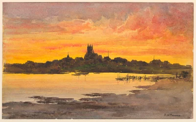 Sonnenuntergang, Nantucket