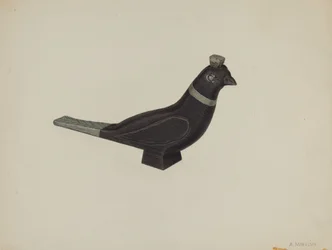 Pa. Deutscher Spielzeugvogel