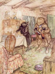 Illustration für Der Wind in den Weiden von Kenneth Grahame