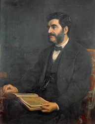 Porträt von Hormuzd Rassam, 1869