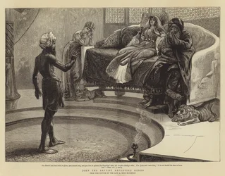 Johannes der Täufer tadelt Herodes