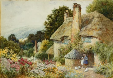 Ein Cottage in Selworthy, nahe Minehead