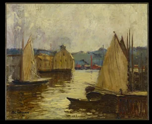 Hafen von Gloucester, ca. 1910