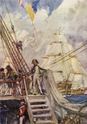 Nelson auf der Jagd nach der französischen Flotte