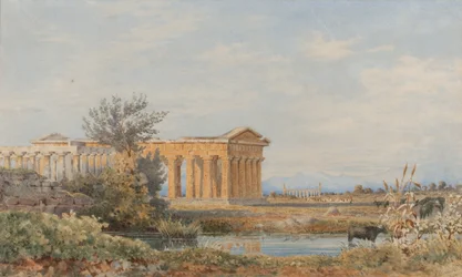 Die Tempel von Paestum, 1843-44