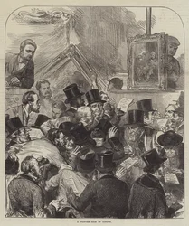 Ein Bildverkauf in London