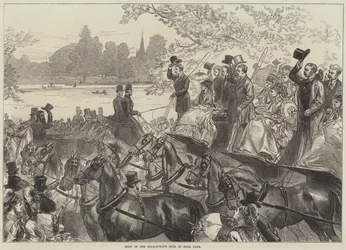 Treffen des Four-in-Hand Clubs im Hyde Park