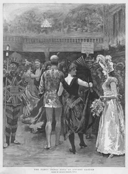 Der Kostümball im Covent Garden