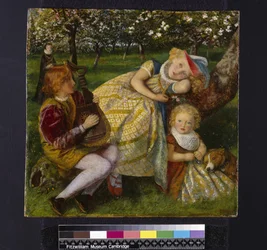 Der Königsgarten, ca. 1858