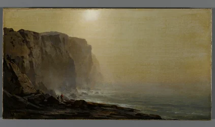 Nebliger Morgen, Küste von Maine, späte 1860er