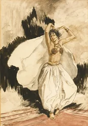 Anitras Tanz. Illustration für Peer Gynt von Henrik Ibsen