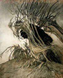 „Rufende Gestalten und winkende düstere Schatten“, aus Miltons „Comus“