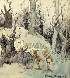 Elfen im Wald, 1908