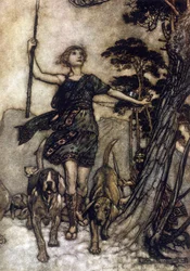 Illustration für Ein Sommernachtstraum von William Shakespeare