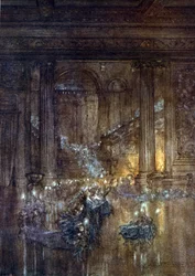 Illustration von Arthur Rackham (1867-1939) für Ein Sommernachtstraum von William Shakespeare