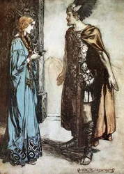Illustration aus Siegfried und der Götterdämmerung, 1924