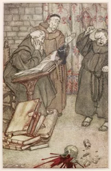 Illustration von Die Dohle von Rheims, 1907