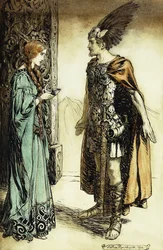 Siegfried trifft Gutrune: Die Götterdämmerung, 1911