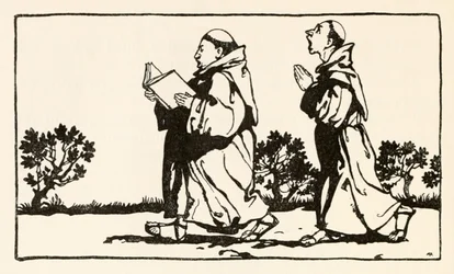 Die Hexe saß an der Wand, aus Morgans Frenzy in Irish Fairy Tales